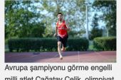 Milli Sporcumuz ve Başkanımız AA’ya konuk oldu