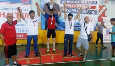 Halter de, İsmail Bakış’dan 1 Madalya