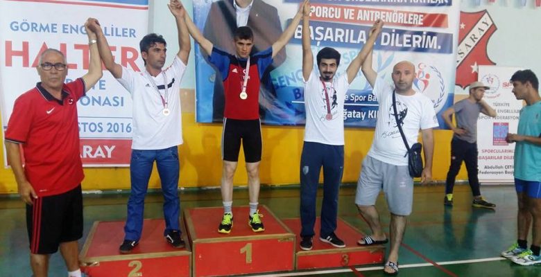 Halter de, İsmail Bakış’dan 1 Madalya