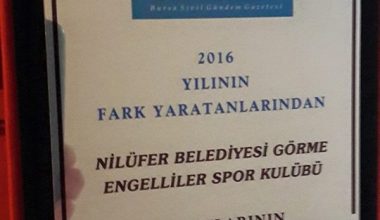 Kulübümüze Ödül! Kulübümüze Ödül!