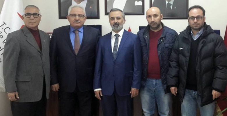 Aile Sosyal Politikalar İl Müdürü Erkut Öneş’e Hayırlı Olsun Ziyareti.