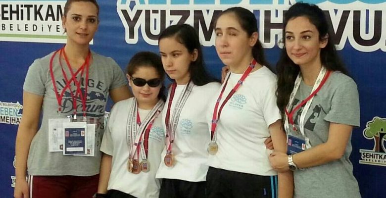 2014 YÜZME TÜRKİYE ŞAMPİYONASI’NDA 10 MADALYA 2014 YÜZME TÜRKİYE ŞAMPİYONASI’NDA 10 MADALYA