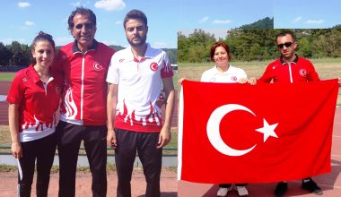 Almanya’da, Milli Atletlerimizden 5 Madalya
