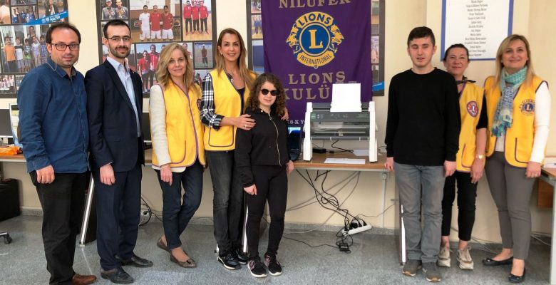 Nilüfer Lions Kulübünden Kulübümüze Braille Yazıcı Nilüfer Lions Kulübünden Kulübümüze Braille Yazıcı
