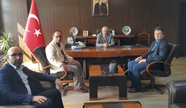 Yıldırım İlçe Kaymakamı Mehmet Aydın’ın misafiri olduk Yıldırım İlçe Kaymakamı Mehmet Aydın’ın misafiri olduk