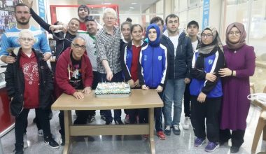 Sporcumuz Aydın Bozkurt’a doğum günü kutlaması