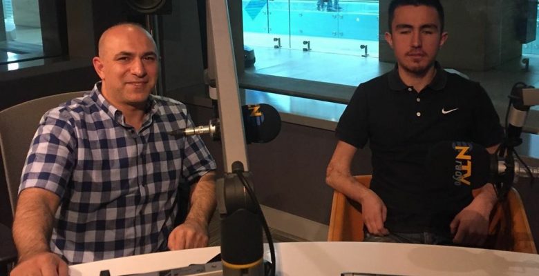 Milli sporcumuz Fatih Bayer NTV Radyonun konuğu oldu Milli sporcumuz Fatih Bayer NTV Radyonun konuğu oldu