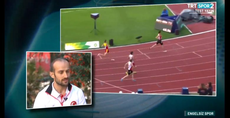 Milli Atletimiz TRT ye konuk oldu. Milli Atletimiz TRT ye konuk oldu.