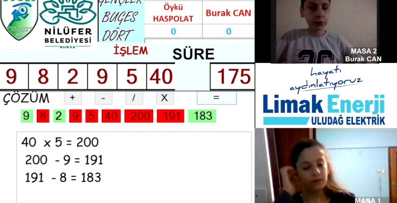 Gençler Finali Yapıldı
