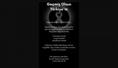 Yaraları Birlikte Sarıyoruz Türkiye’m Yaraları Birlikte Sarıyoruz Türkiye’m