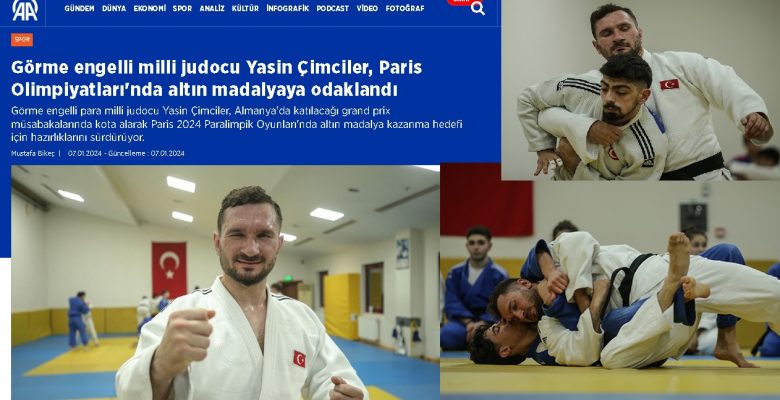 Milli Judocumuz Anadolu Ajansı’na Konuk Oldu