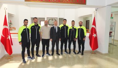 Nilüfer Kaymakamımız, Şampiyonlar Ligi’nde Başarılar Diledi