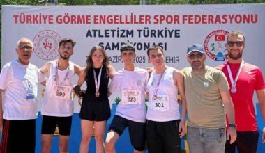 Sporcularımızdan 2 Rekor, 6 Altın, 2 Gümüş Madalya