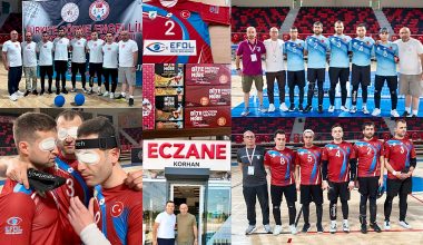 Goalball Erkek Takımımız İlk Devreyi İkinci Sırada Tamamladı Goalball Erkek Takımımız İlk Devreyi İkinci Sırada Tamamladı